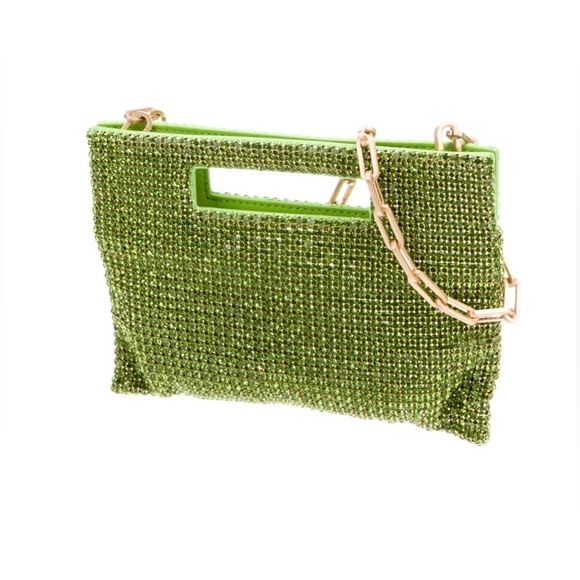 Cult Gaia Green Beaded Shoulder Bag - Picture 3 of 11